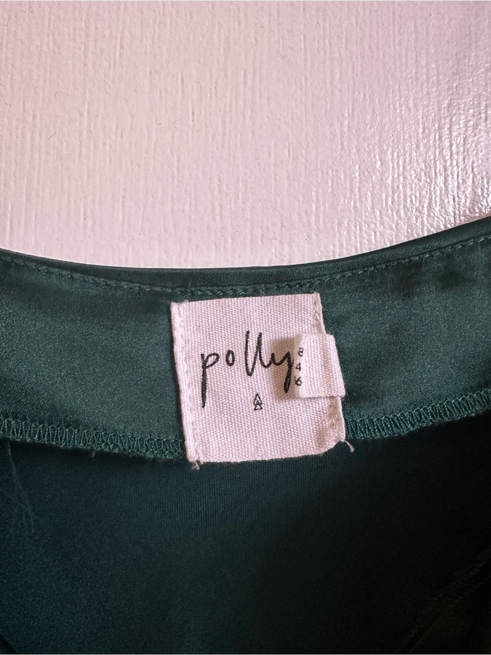 Princess Polly Green Satin Mini Dress - Picture 4 of 4